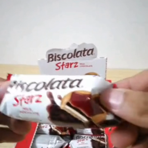 Biscolata Starz Milky Biscuits 37.5g 1 Box - (Pack of 24) (Biskut Bersusu Biscolata Starz 37.5g 1 Kotak - 24 Pek 1 Pek 6 keping biskut