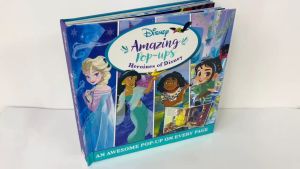 Disney Amazing Pop Up Story Book With Heroines of Disney (Hardcover) For Kids