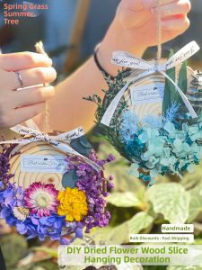 DIY Teachers Day Gift Dried Flowers Hanging Decoration Kit