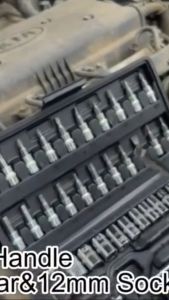 KUNCI SOK 46 PC Set Socket /Full Lengkap Socket Tool/ Kunci SOK 46 PC Set Socket (1/4 ")/Tool Kit Set/konci sok 1 set lengkap murah