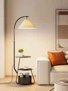 French Vintage Floor Lamp Living Room Sofa Coffee Table Bedroom Bedside Storage American Retro Wabi-Sabi Cream Style Table Lamp