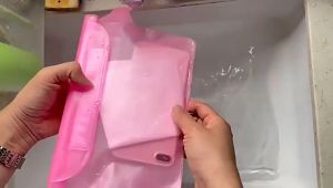 ซองกันน้ำโทรศัพท์ PVC แว่นตากันน้ำ สงกรานต์ กระเป๋าใส่โทรศัพท์มือถือ คาดเอว ขนาดใหญ่ จอสัมผัสได้ พร้อมส่ง