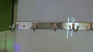 Móc treo tường treo quần áo inox 201 8 móc