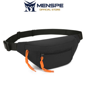 MENSPE Fashion Sports Bag Men Women Outdoor Waist Pack Bags Multi Compartment Chest Bag Adjustable Running Pouch Waterproof Crossbody Bag Money Phone Waist Fanny Pack Jogging Belt Fanny Pack for Fitness Sports Outdoor