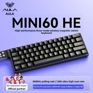 AULA | Gaming Three-mode Wireless Mechanical Keyboard & Mouse Set