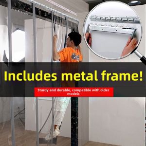 Cold-Resistant Insulated Clear PVC Thickened Door Curtain