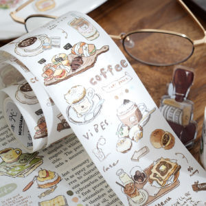 Băng Keo Trang Trí Phong Cách Hàn Quốc Cổ Điển Slow Life Series Twilight Special Oil Sticker Thẻ Sổ Tay Trang Trí