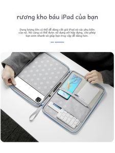 Túi Đựng Máy Tính Bảng BUBM 11 Inch Cầm Tay Chống Sốc Chống Bụi Cho Apple iPad pro Air 5 Pad 9 Vỏ Bảo Vệ 12.9 Vỏ 4 Mini 6 Túi 7.9