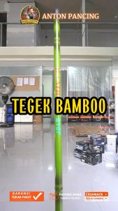 Tegek Bamboo Ruas Pendek Joran Pancing 180210240270300360450540 Murah Kuat Tahan Patah