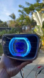 Mengenal Lampu Depan Rx King Billed Biled Matrix RGB Ganti Warna Suka-Suka