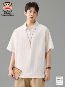 Paul Frank | Áo Polo Phong Cách Cổ Điển Từ Vải Linen