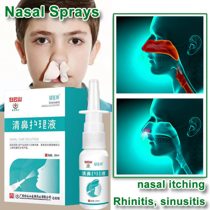 Nasal Polip Drops Rhinitis Nasal congestion improve sleep Nasal fluid ...