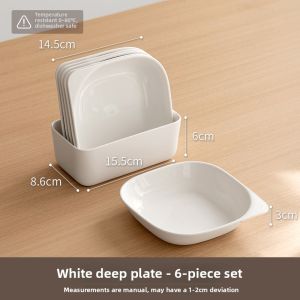 LANJIAOLUO | Bone Disposal High-end Dish for Food Preparation Dishwasher Safe