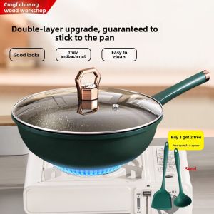CMGF | Healthy Non-Stick Cooking Pan with Steamer for Home Use