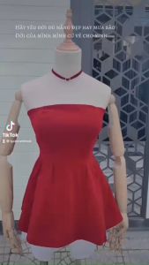 ÁO CUP NGỰC FORM XOÈÁO KIỂU CUP NGỰC CHẤT NHUNG DÀY DẶNLY STORE