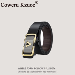 Toothless Inside Automatic Buckle Leather Belt