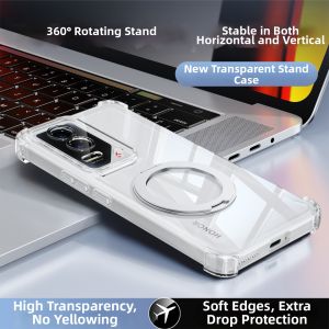 DAOWAIREN | 360 Degree Rotating Stand Protective Cover for HONOR