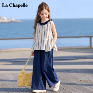 La Chapelle | Bộ Đồ Mới Cho Bé Mùa Hè Áo Không Tay và Quần Ống Rộng