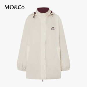 MO&Co. | Lightweight Soft Hooded Boxyfit Coat