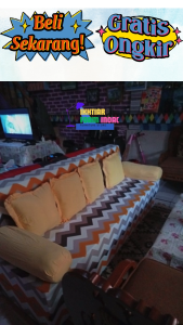 Sofa Bed  busa Inoac D23 Sofabed Ruang tamu ukuran Super jumbo banyak pilihan warna sofa bed 2 in 1