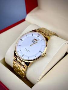 Đồng hồ nam hiệu Orientt size 40mm máy pin Nhật kính sapphire chống xước chống nước tốt