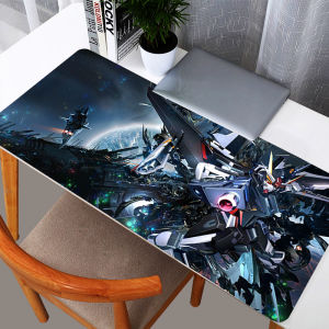 Bandai | Mouse Pads Gundam Kawaii Mouse Pad Anime Cute Girl Gabinete Gamer Computer Desk Mat Keyboard Gaming Accessories Mousepad