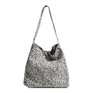 MABULA | Mabula Large Capacity Canvas Bag Womens Crossbody Shoulder Bag Casual Style Spring Summer New Korean Style Tote Bag