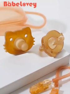 Baby Pacifier Day and Night Pacifier  Baby Soft Silicone Nipple With Storage Box for Breastfed Babies 0-18 Months 安抚奶嘴