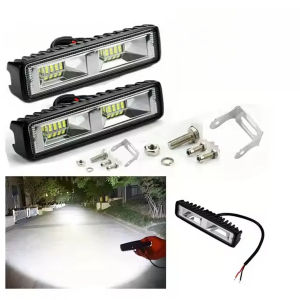 Đèn LED Làm Việc Siêu Sáng Heyword 6 Inch 12-24V Đa Năng Cho Xe Máy Xe Tải Máy Kéo