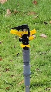 Combo 10 Béc tưới cây chỉnh Góc B-127A 1 hoặc 2 Tia Ren Ngoài 27 Bán Kính Tưới 65-14m