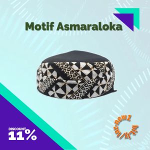 Peci Batik Motif Asmaraloka - Pradan