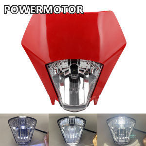 Đèn Pha LED Cho Xe Máy GASGAS EX EC 300-500F SM700 2024-2025 Supermoto Motocross Dirt Bike Phụ Kiện Chiếu Sáng Cường Độ Cao