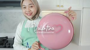 Asta Panci Wajan Anti Lengket & Penggorengan Valentina Set 3 pcs