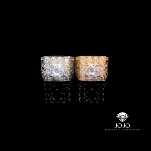 N646 Nhẫn nam đính đá CZ cao cấp sáng lấp lánh JOJO