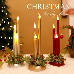 Realistic Smooth Surface Electronic Candles