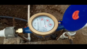 Water Meter Metal/Plastic Body Water Meter Household 15mm