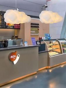 Đèn Trang Trí Hình Đám Mây Bồng Bềnh – Đèn LED Treo Thả Ấn Tượng Cho Không Gian