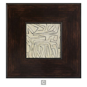 Vintage Mid-Century Modern Wall Art Abstract Decorative Painting for Bedroom Living Room Entrance Restaurant High-End Feel