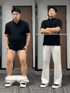OUMULONG | Slim Fit Concealing Mens Sweatpants