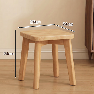 MINGZHIYIFAN | Foldable Solid Wood Stool