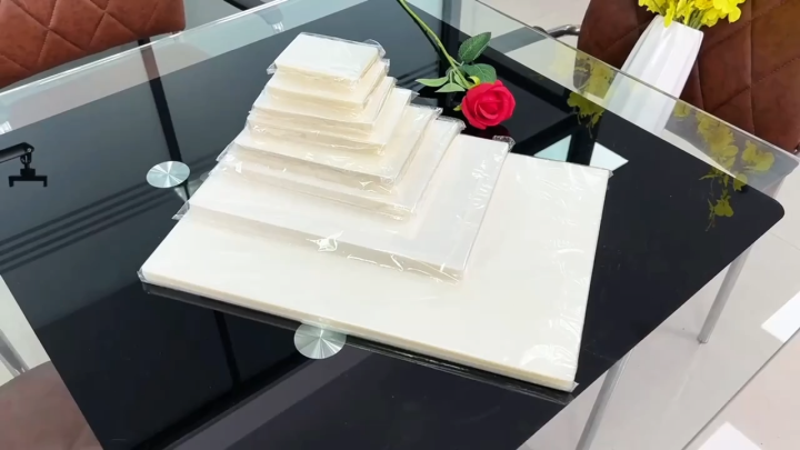 100Pcs Laminating Sheets Clear A4 Thermal Laminate Pouches,Dustproof Lamination Sheet, Laminator Plastic Paper Suitable for Paper /Photo /Card /Notecard