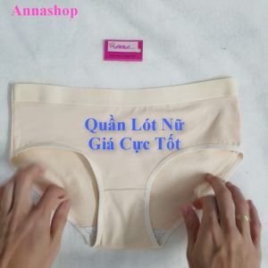 Quần lót nữ cotton eo giữa phù hợp học sinh sinh viên nhiều màu có size 75kg (MS 03156) Anna Shop