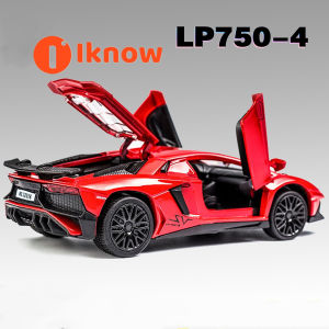 I know 1:32 Lamborghini LP750-4 diecast Alloy car model toys for boys cars toys for kids car for kids