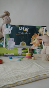 Unijoy Oxygen Care Tape Diaper Ultra Thin & Absorbent Mini Pack - Medium 38 pads