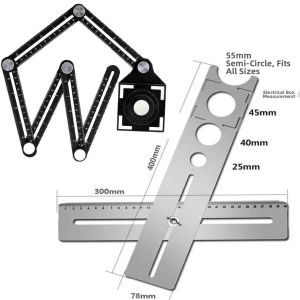 Tile Drilling Positioning Multifunctional Tool