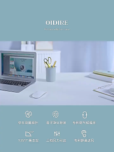 Mini fan Slient Circulating Air Fan 3-Speed Table Fan Cool Strong Airflow Small cycle Fan Household