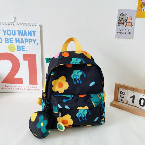 Cute Childrens Backpack 2024 New Style Lightweight Dual-Shoulder Bag for Girls Boys Primary School Students Research Trip Bags
