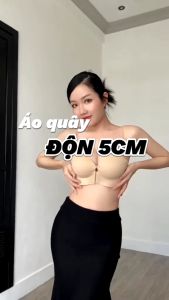 B87 [CAO CẤP] Áo Quây Không Dây Cài Trước Su Đúc Siêu Nâng Đẩy KATHY BRA Đệm Dày 5 cm Chất Su Nguyên Khối