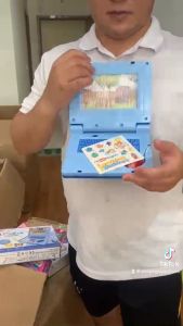 (HÀNG SẴN-GIAO NGAY)Laptop đồ chơi cho bé có nhạc chạy film sẵn cho bé ham học hỏi