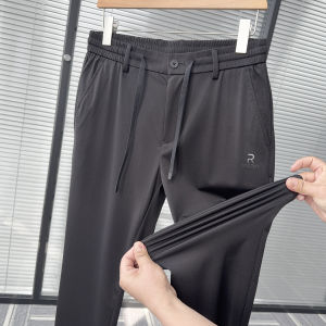 Quần Dài Nam Ống Đứng Mỏng Thoáng Khí Co Giãn Thoải Mái Mùa Xuân 2025 Thời Trang Thành Phố Quần Dài Thường Ngày